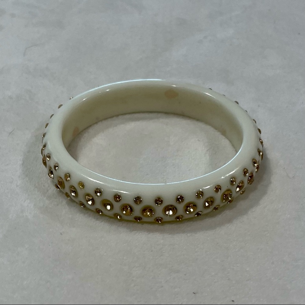 Champagne Rhinestone Bangle - Picture 2 of 2
